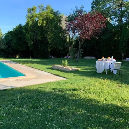 Le Jardin De Lacoste 住宿加早餐酒店 纳博讷